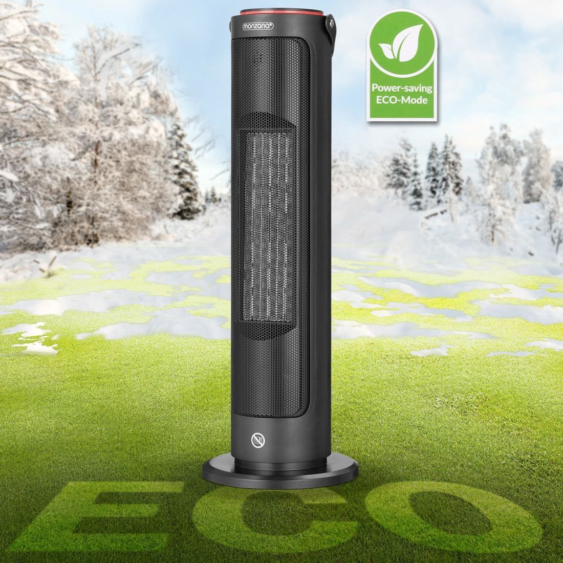 Heizgeräte: Heizlüfter Schwarz Keramik 2.000W – Neu und originalverpackt aus Winterthur von aredo 3