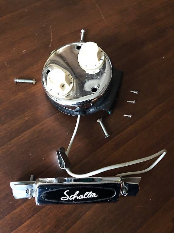 Strumenti musicali: Vintage Schaller Pickup / Tonabnehmer-System – Usato da Basel venduto da cozycat