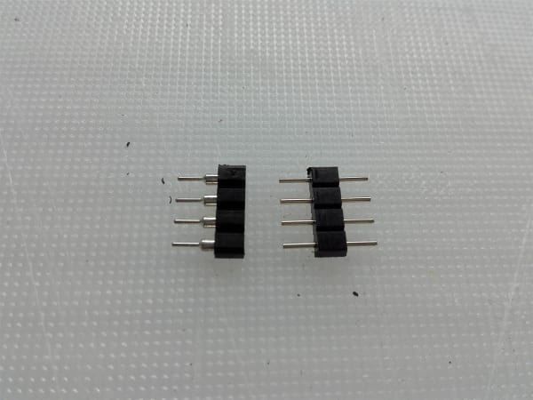 Elektronikbauteile: Stecker+Buchse 4PIN schwarz, 6 Paare – Neu (gemäss Beschreibung) aus Luzern von Salefactory 1