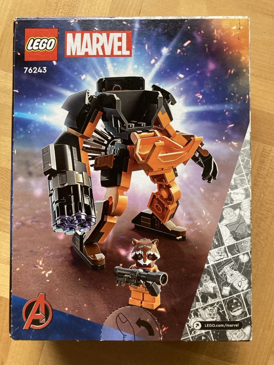 Lego Kit di costruzioni: Lego Marvel Rocket Mech armour 76243 – Nuovo e nell'imballaggio originale da FRIBOURG venduto da Boris004 1