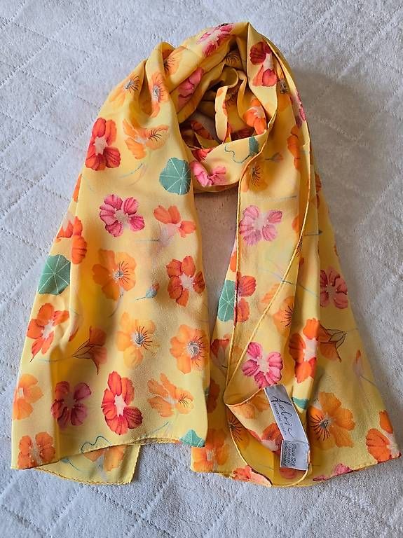 Fabric Frontline Foulard & Sciarpe: Fabric Frontline Zurich Pure Silk – Usato da Zürich venduto da bil_s7tp 2