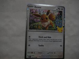 Pokémon 30th Celebration Eevee 116/128 EN