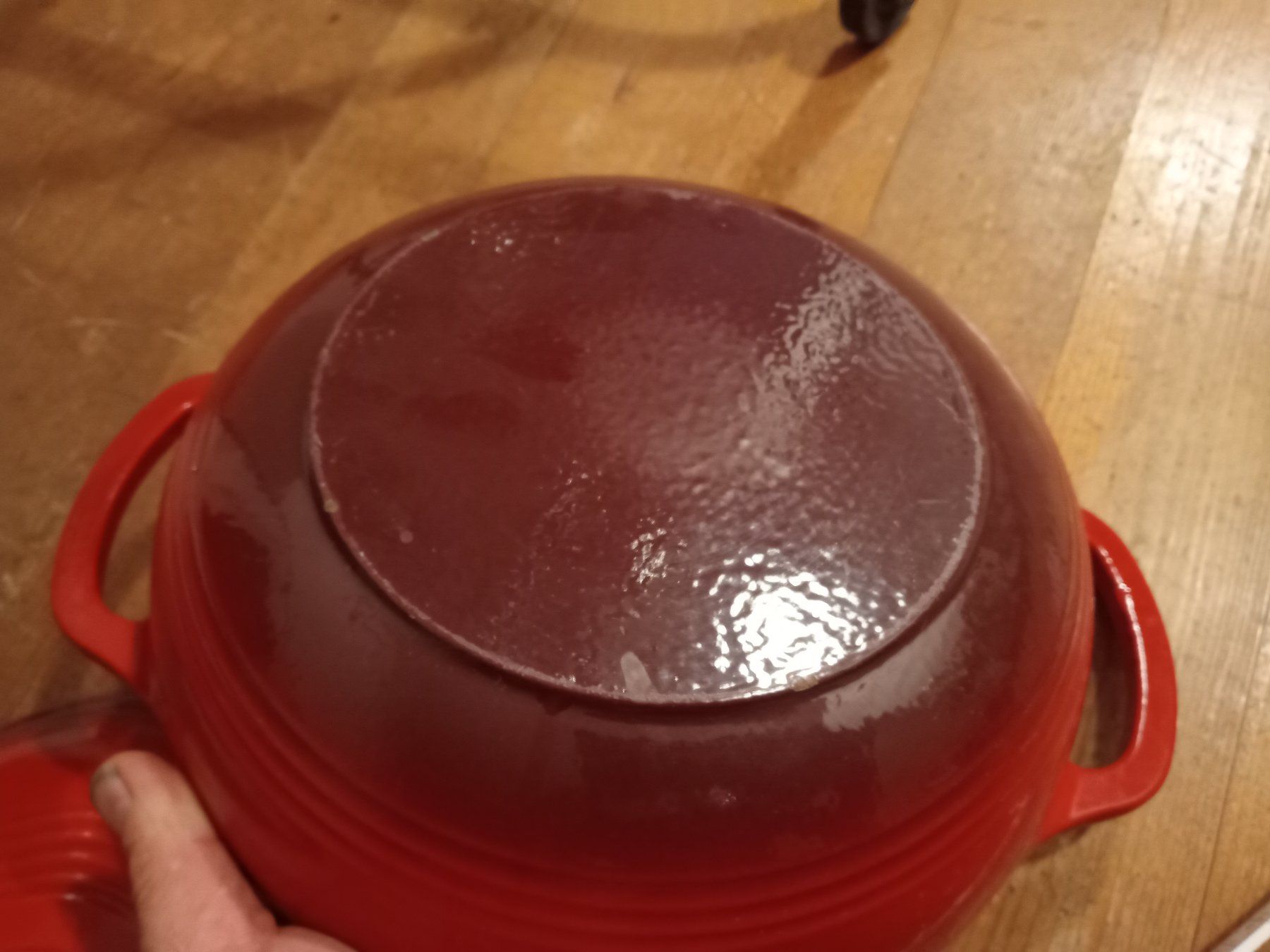 Cousances Töpfe: Bräter Gusseisen Topf Pyrex 25cm – Gebraucht aus Prez-vers-Siviriez von Monija70 4