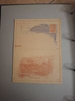 Brasilien Kartenbrief 1893 • Carta Bilhete 80 Réis intakt!!!