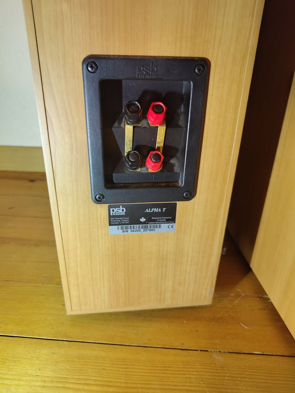 Psb Lautsprecher: PSB Alpha T Lautsprecher – Gebraucht aus Lengnau BE von Homebody 2