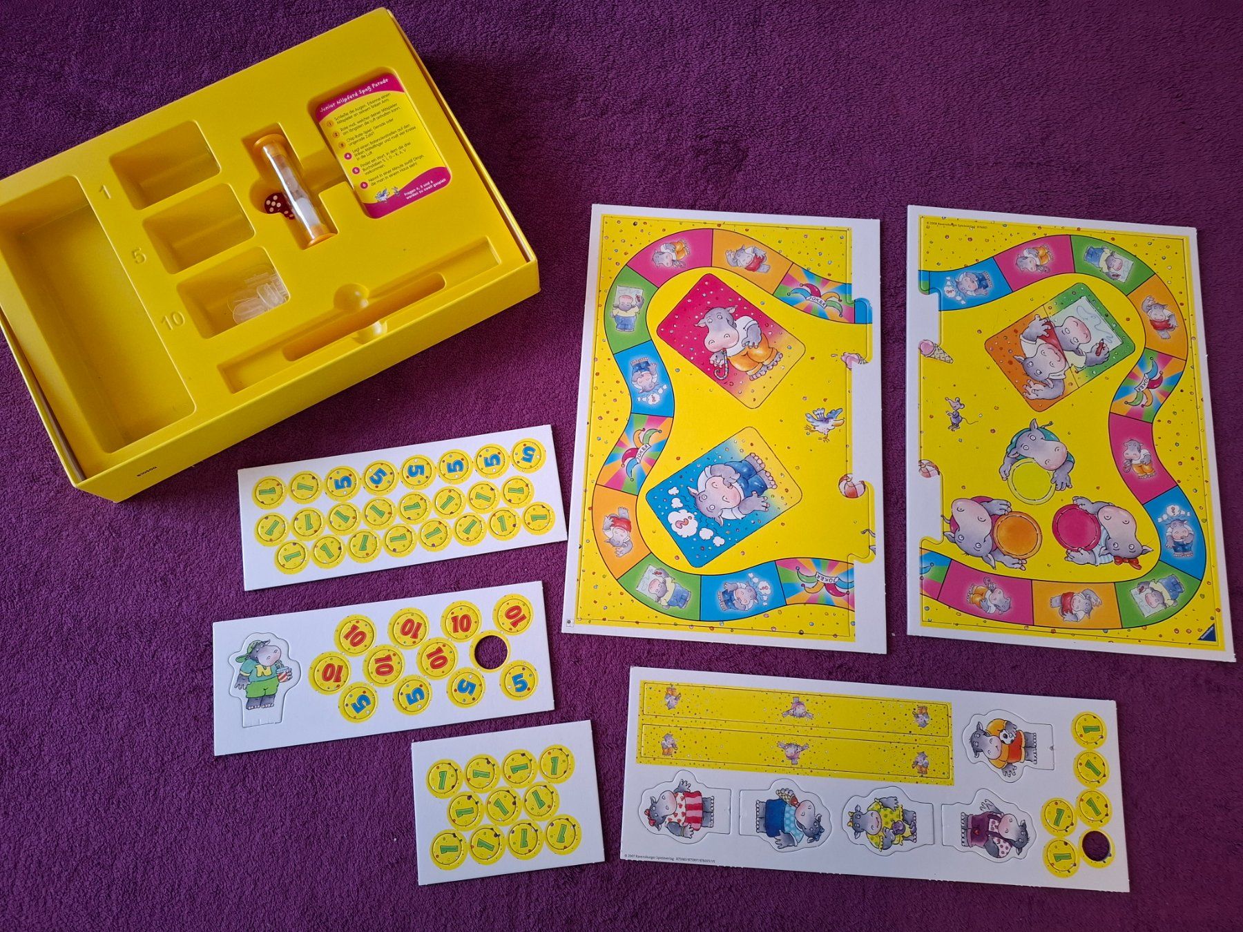 Ravensburger Jeux: Ravensburger - Junior Nilpferd - Party – D'occasion à Müllheim Dorf par Seeeule01 2