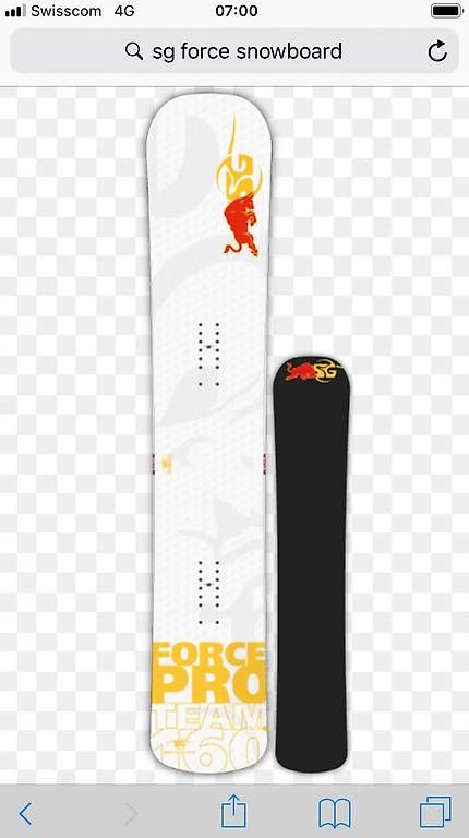 Board: Snowboardcross Boards von SG – Usato da Schlossrued venduto da Tayson2 1