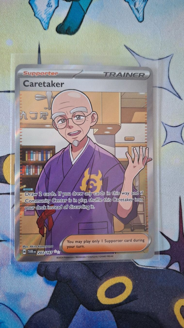 Pokémon Carte collezionabili: Caretaker - Pokemon Full Art – Usato da Altstätten SG venduto da GGsGameshop