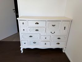 Kommode Shabby Chic Weiss Vintage