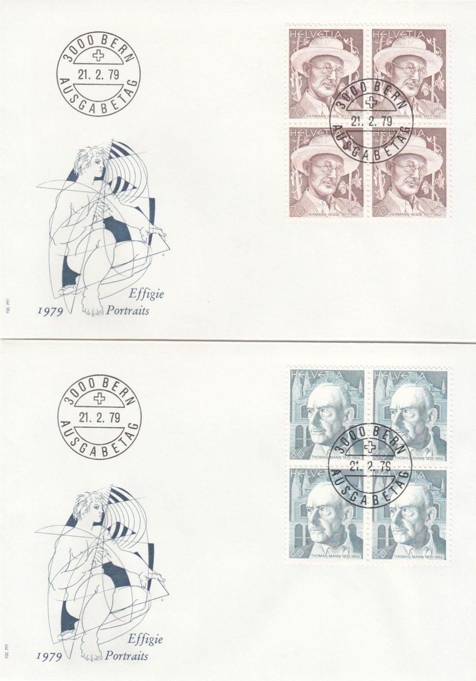 Tutti i francobolli: SBK 626 - 629 4er Block FDC – Usato da Bürglen TG venduto da StampGraf 2