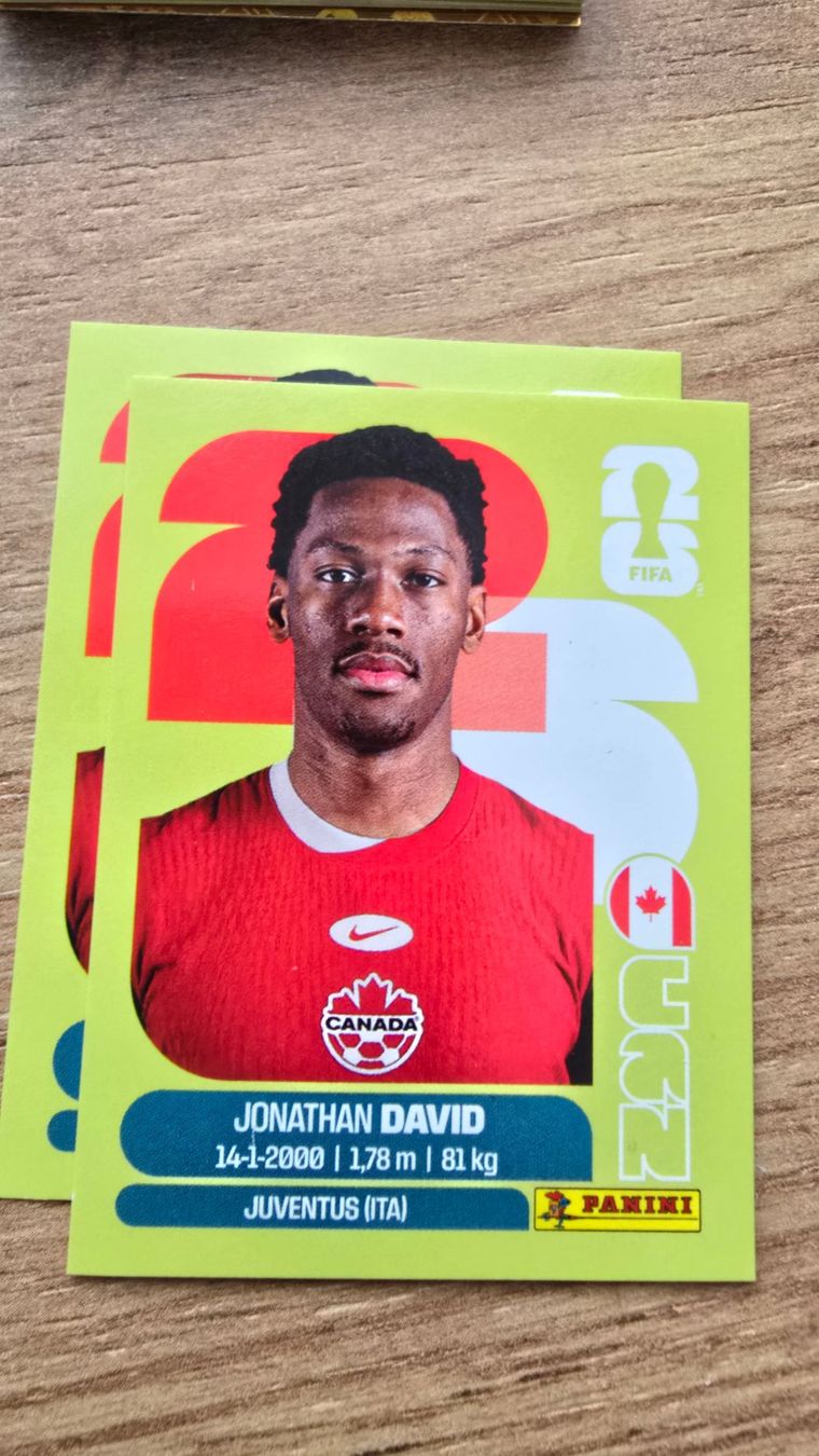 Panini Carte collezionabili: Panini WM 2026 Canada Jonathan David – Nuovo (secondo la descrizione) da Seewen SZ venduto da mar_2z5b
