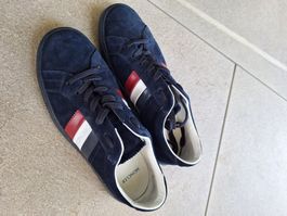 Moncler Sneakers New Monaco aus Veloursleder