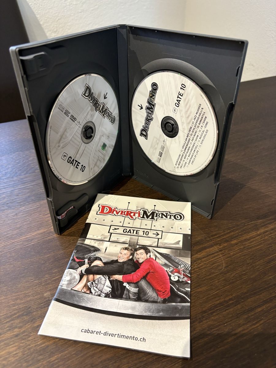 Tutti i DVDs: DivertiMento Gate 10 DVD – Usato da Bäretswil venduto da Coco83 1