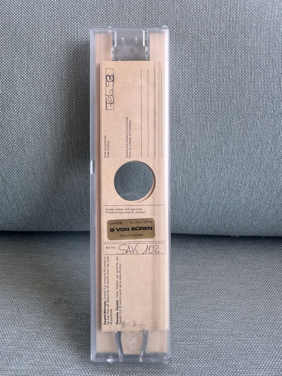 Swatch Montres: Swatch Automatic Earth Summit 92 Uhr mit Box Swiss Made – D'occasion à Sursee par Dersempacher 1