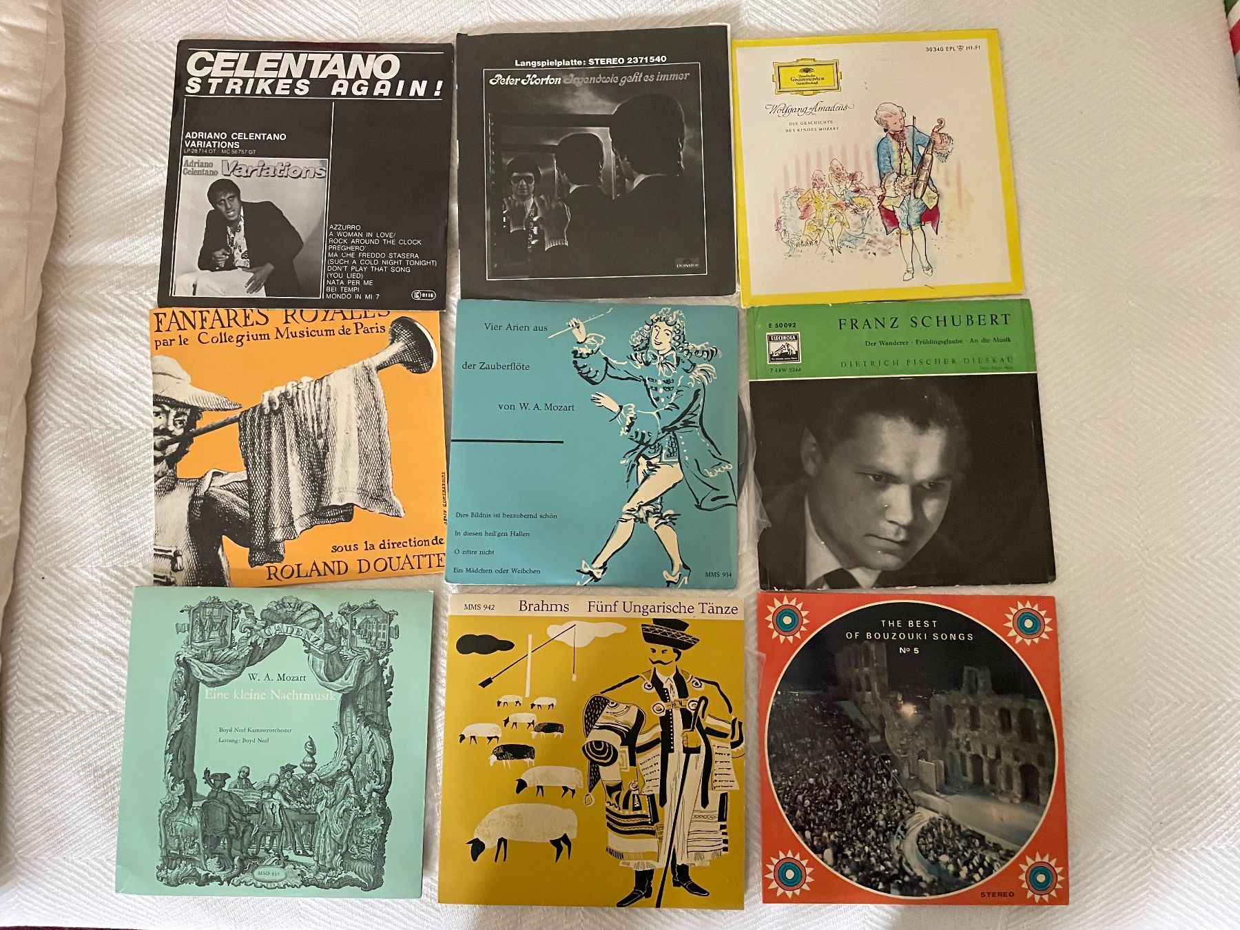 Dischi in vinile: Schallplatten-Sammlung: Klassik, Celentano & mehr! – Usato da Baar venduto da Bermudas