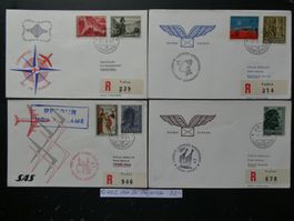 FL Lot 2 1964 Diverse Flugbriefe