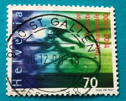 Nr.989 mit VollStempel St.Gallen