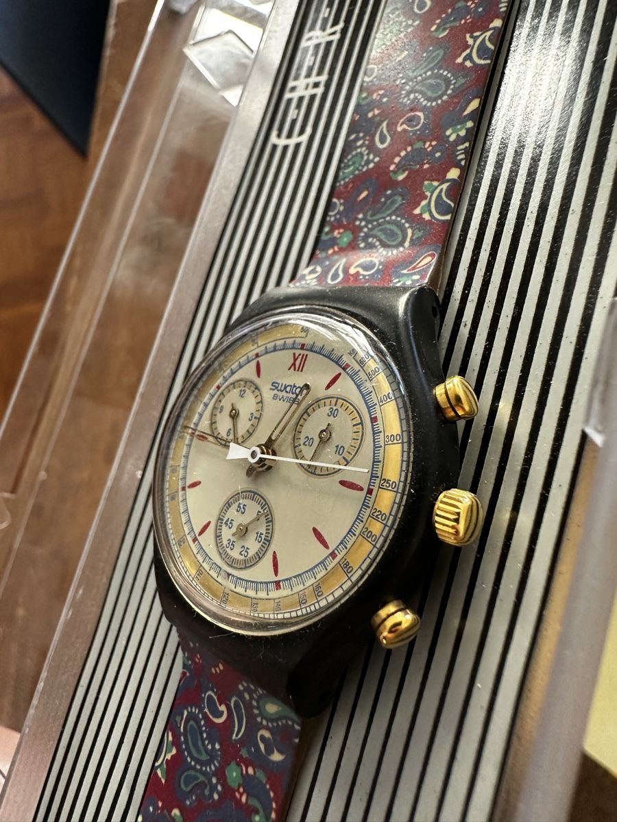 Swatch Orologi: VINTAGE SWATCH Chronograph – Usato da Taverne venduto da cot.fra22 2