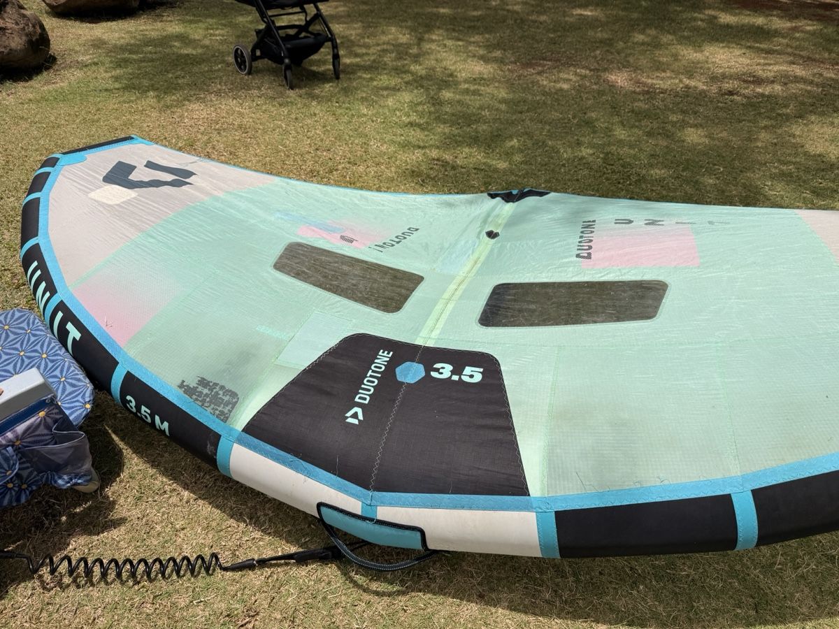 Duotone Tavole da surf e di nuoto: Duotone Wing 3.5m gebrauchter Zustand – Usato da Bern venduto da Md7x