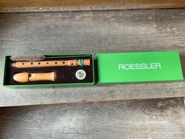 ROESSLER Blockflöte Flöte VERSAND 10.-