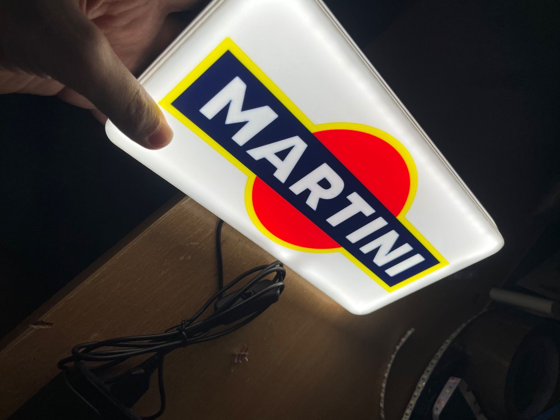 Lampade: Lampe lightbox décoration Martini 1 – Nuovo (secondo la descrizione) da Noville venduto da Berlusconi55
