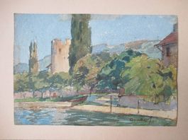 Christian Amhof - La Tour-de-Peilz , le port