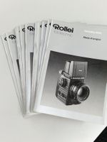 18x Rolleiflex 6002 / Bedienungsanleitungen französisch