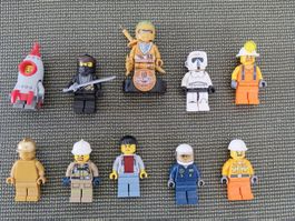 Set 10 Lego Figuren