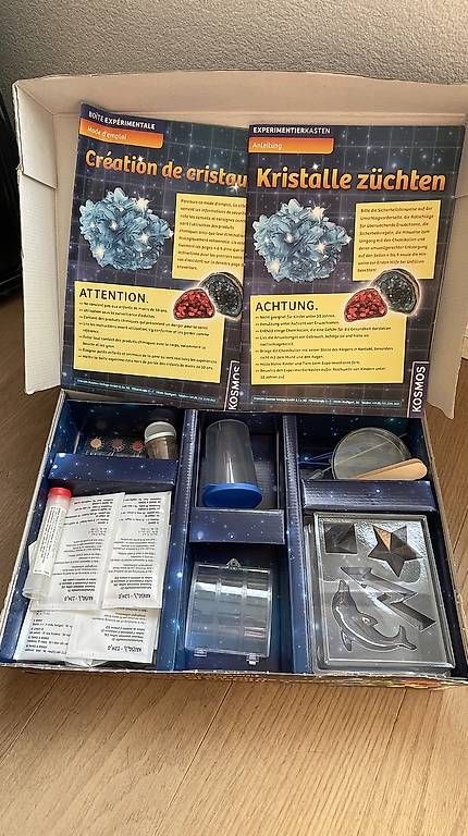 Kit di costruzioni: Kit d'expériences création de cristaux – Nuovo e nell'imballaggio originale da La Sarraz venduto da lenamoser 1
