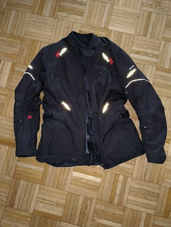 Motorradjacke mit Schulter- Ellbogen und Rückenprotektor