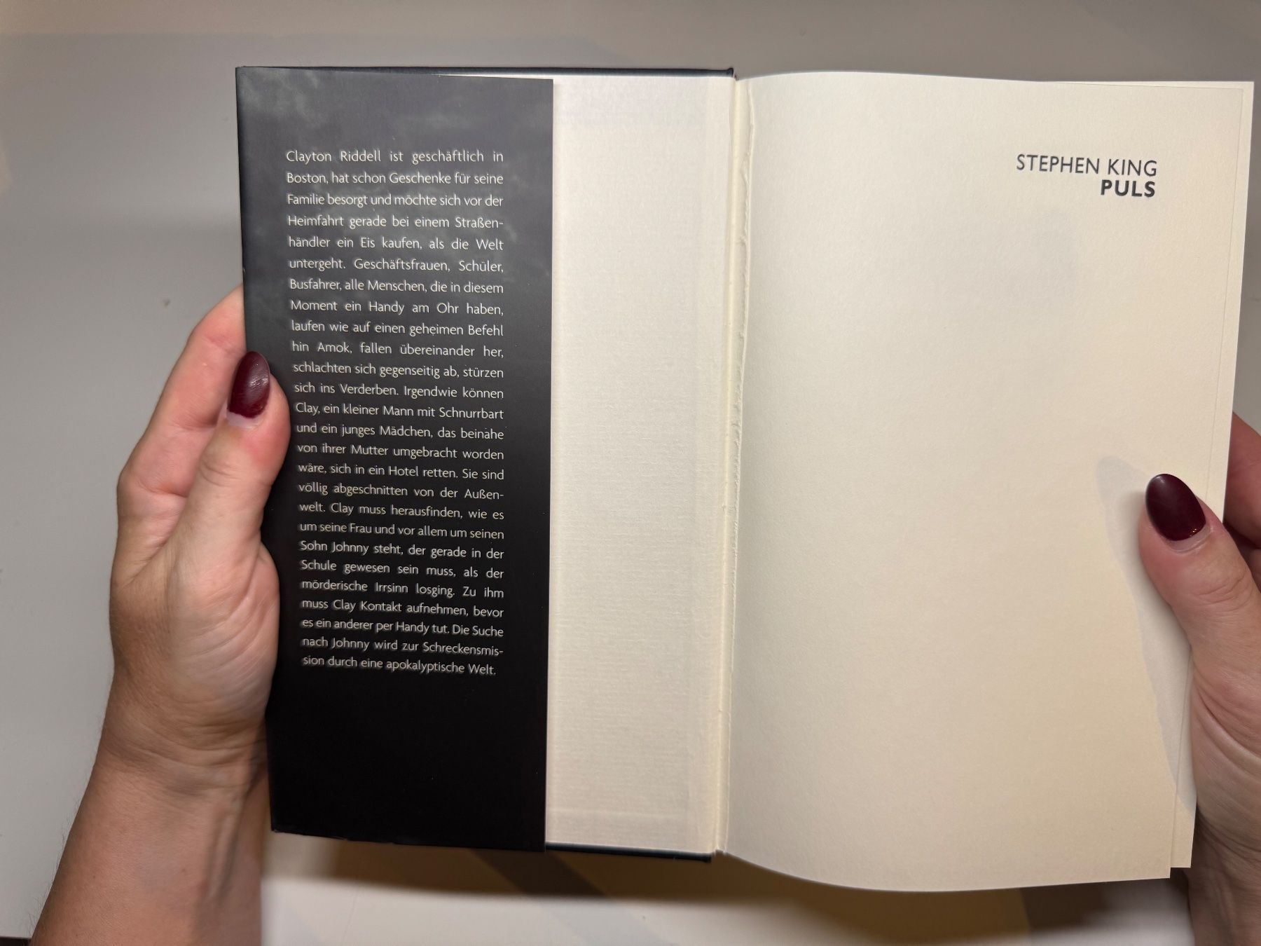 Libri: ROMAN: Stephen King, Puls – Usato da Grosswangen venduto da Deutsche_Romane 2
