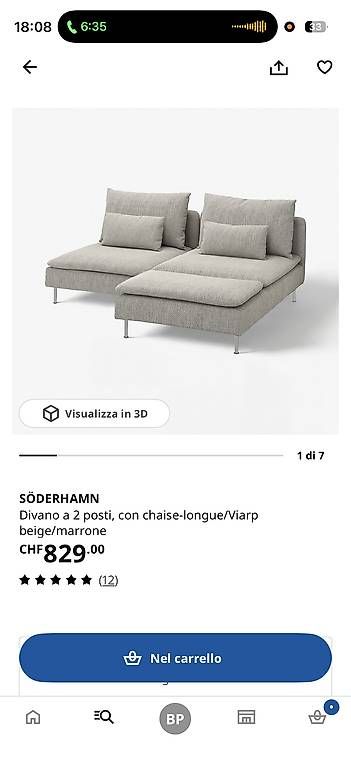 Sofas: Divano Ikea 2 posti – Gebraucht aus Lugano von ded_g5fz 4