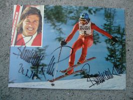 BERNHARD RUSSI (CH) SKISTAR AUTOGRAMMKARTE