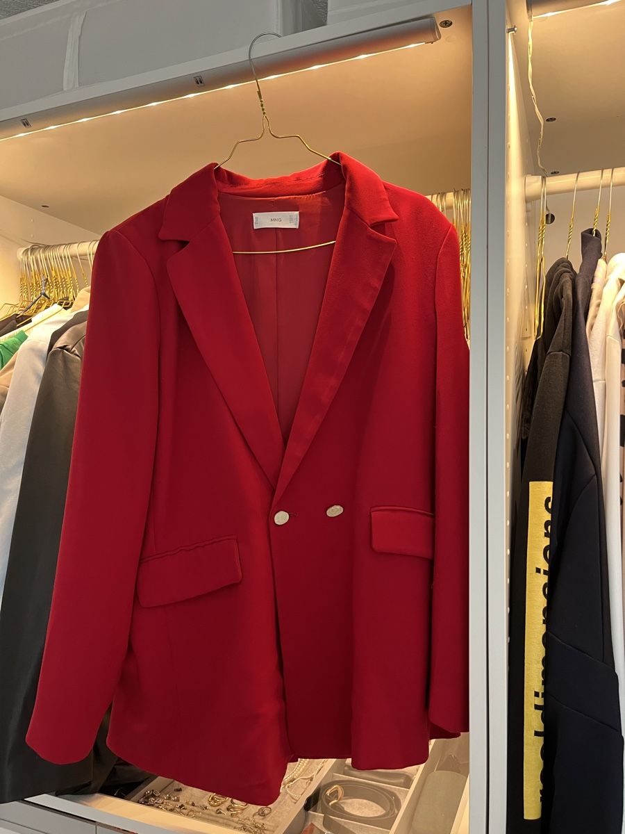 Giacche: Blazer rot – Nuovo (secondo la descrizione) da Zuchwil venduto da celixne