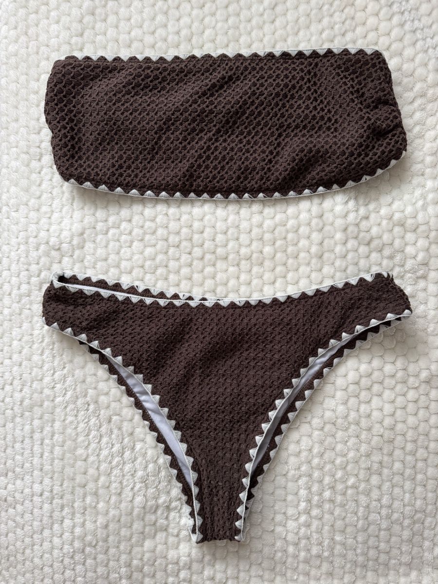 Costumi da bagno & Bikini: Bikini braun M  – Usato da Galgenen venduto da Vintluxe
