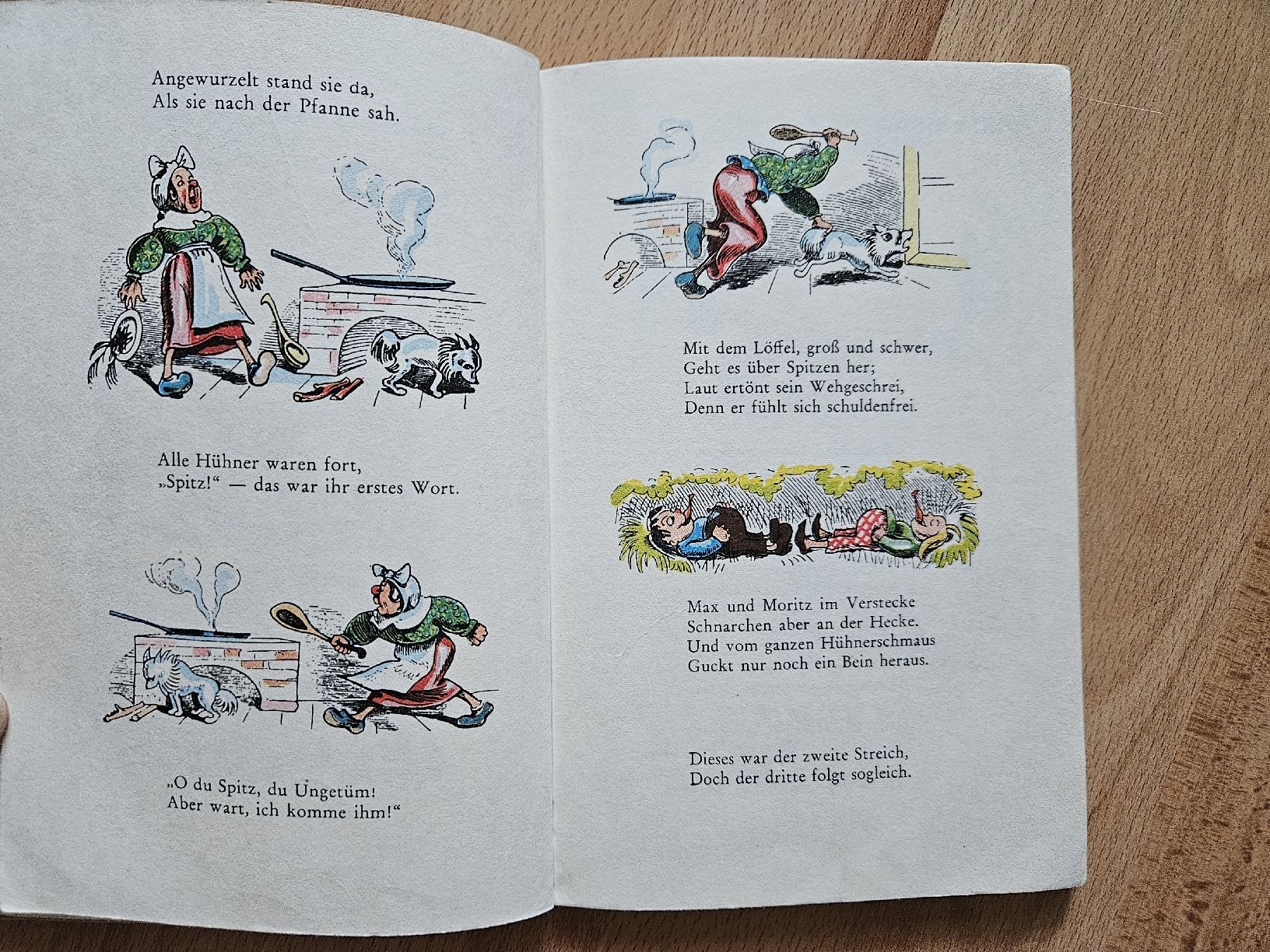 Libri: Max und Moritz, Wilhelm Busch, Ausgabe von 1960 – Usato da Ebikon venduto da SecondChance_byM 2