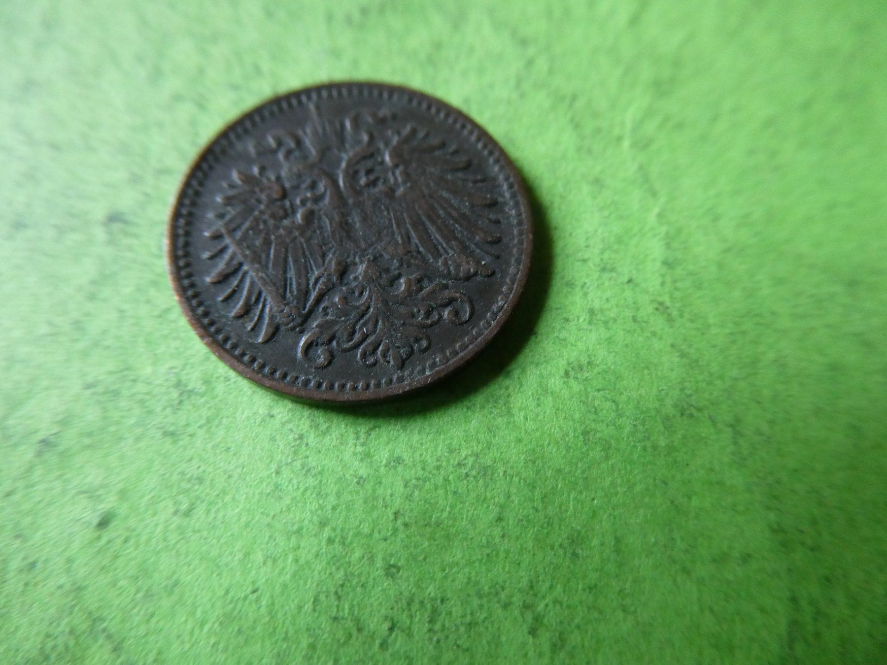 Tutti le monete: Oesterreich 1902, 1 Heller – Usato da Hinterforst venduto da Rohusri 1