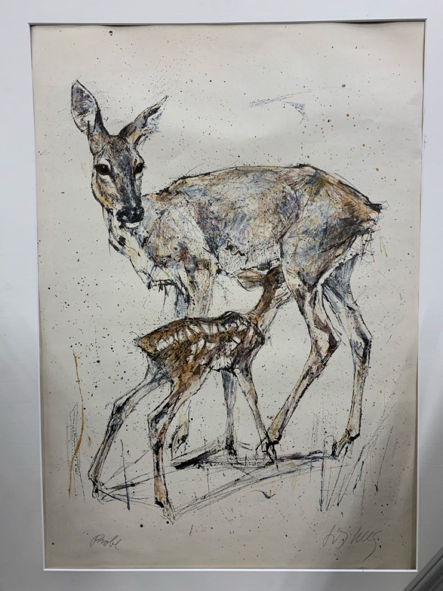 Grafica & Litografie: HUG FRITZ 1921-1989 Probe – Usato da Wolfhalden venduto da SecondAntique