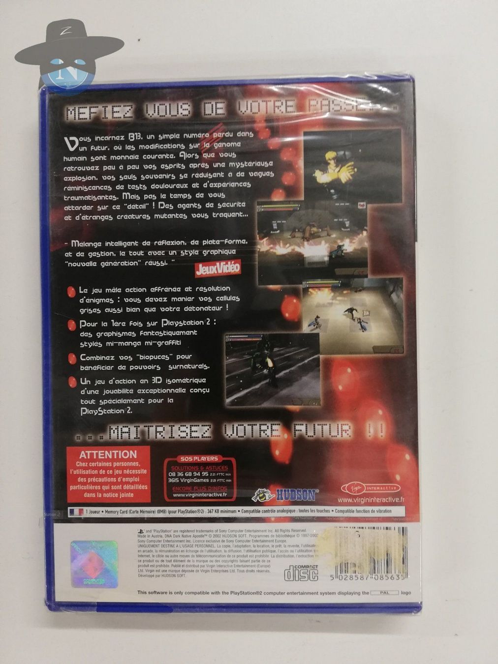Sony Giochi: DNA - Dark Native Apostle / FRANCAIS / neuf / PS2 – Nuovo (secondo la descrizione) da St. Gallen venduto da zorro_dc 1