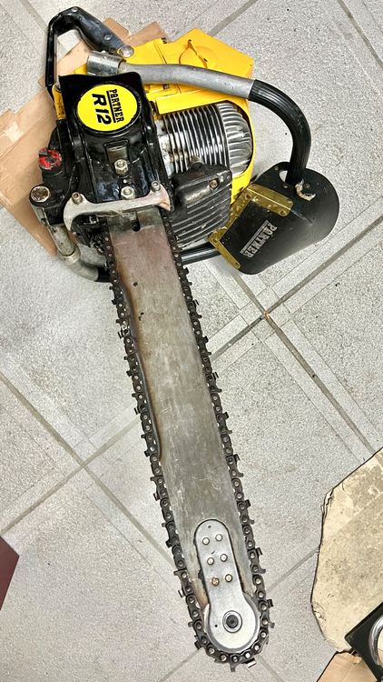 Schwere Zivilschutz Motorsäge/Trennscheibe Partner R12/K12 (Gebraucht ...