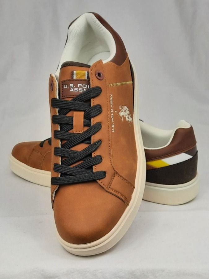 US Polo Scarpe da uomo: U.S. POLO ASSN. Sneaker Rokko braun Gr. 40 – Nuovo e nell'imballaggio originale da Seuzach venduto da VT-Collections1 8