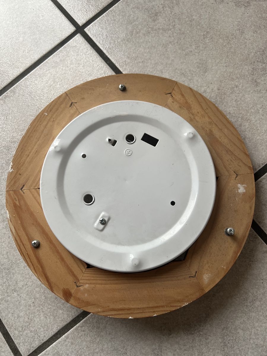 Lampadari & plafoniere: Holz Deckenlampe / Wandlampe – Usato da Rünenberg venduto da A.Sommmer 2