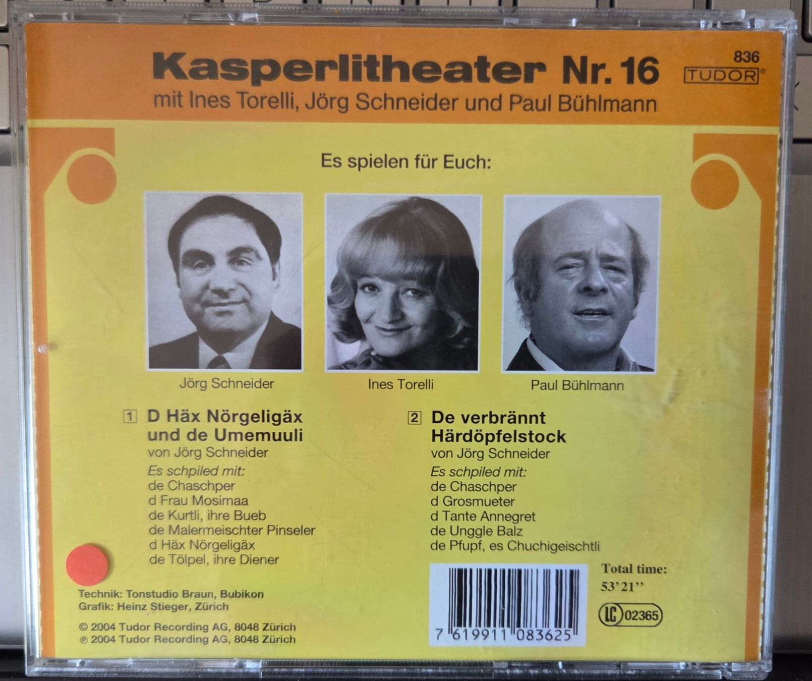 CD: CD Kasperlitheater Nr. 16 – Usato da Gossau SG venduto da tenerife11 2