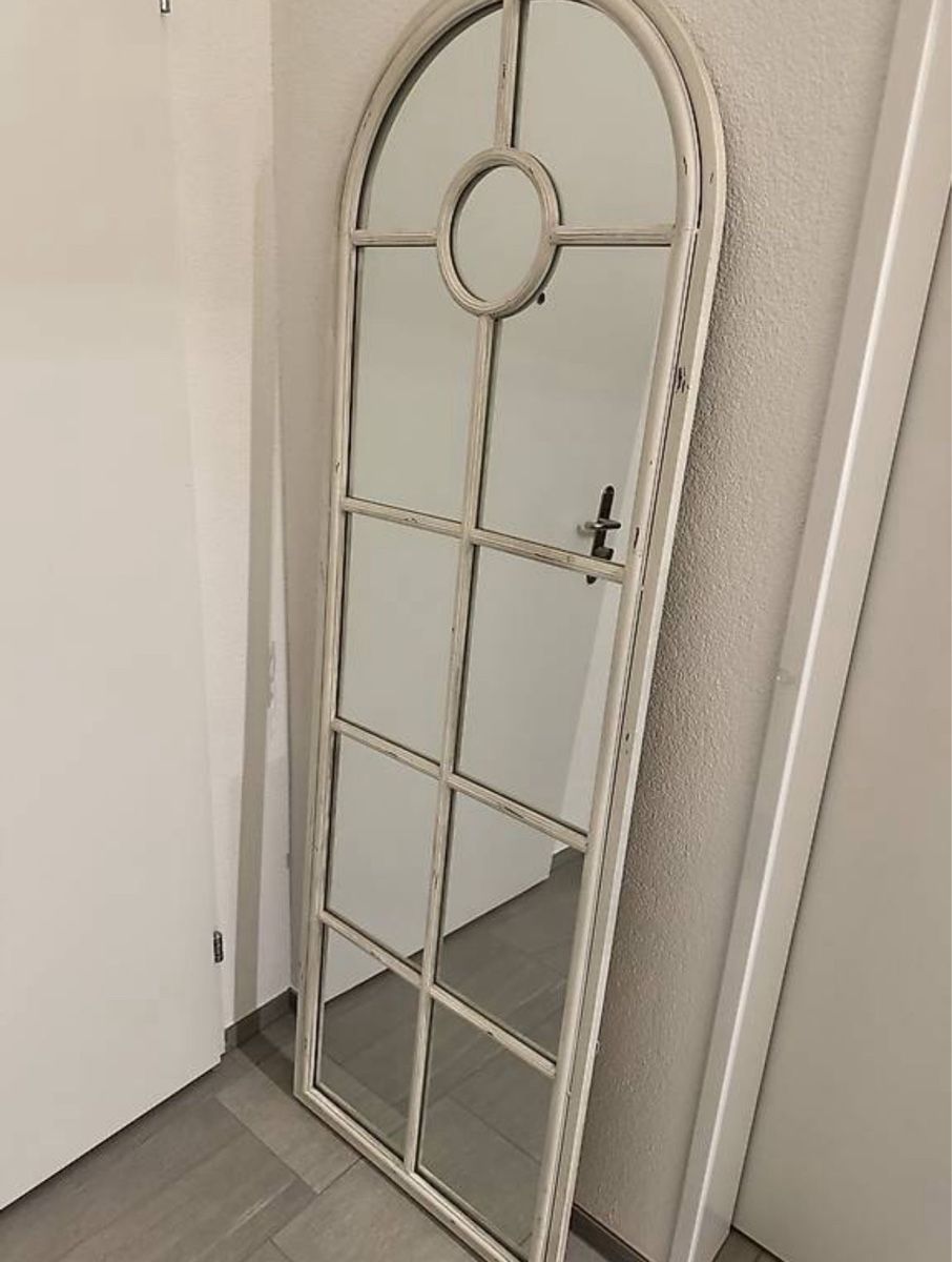 Specchi: Standspiegel Bogenfenster weiss Boho 60x180cm – Usato da Dörflingen venduto da Benz63 1