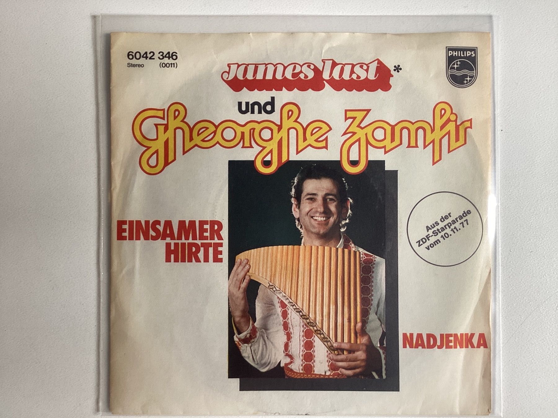 Dischi in vinile: James Last & Gheorghe Zamfir Single - Einsamer Hirte – Usato da Gutenswil venduto da Hamzian