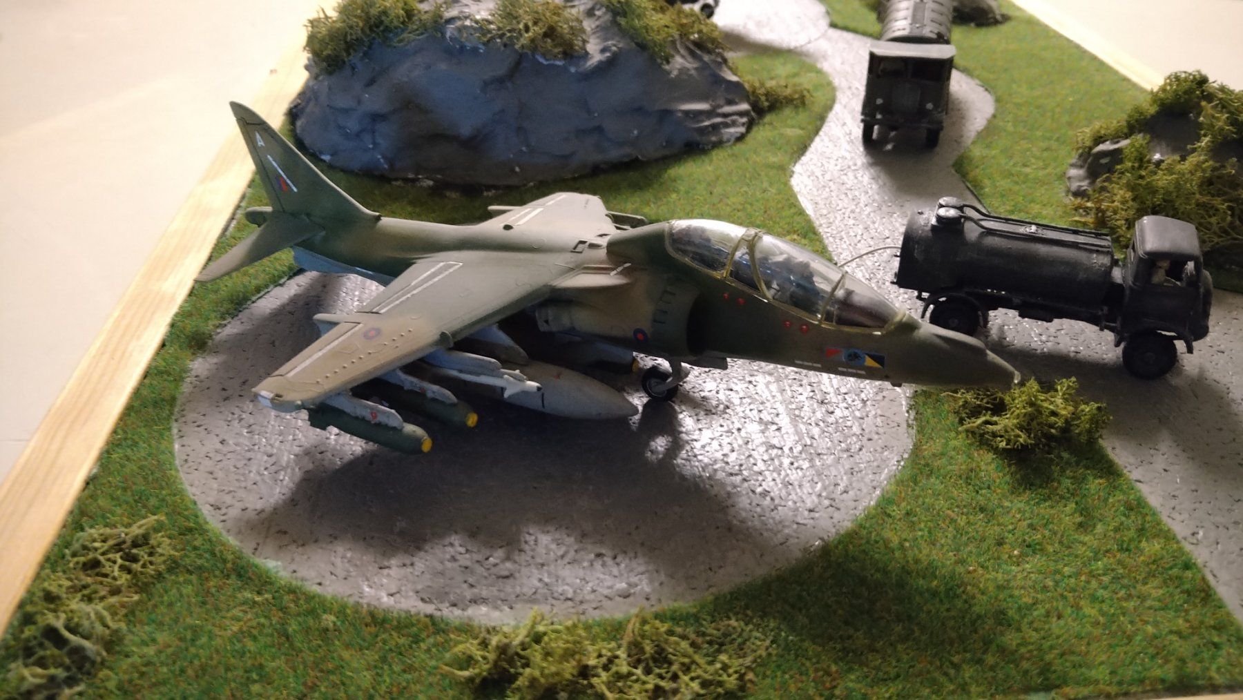 Kit di modellismo & Modellini statici: Harrier Diorama 1:72 – Usato da Interlaken venduto da F.Loco 3