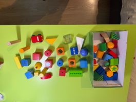 Holzklötzchen Set für Kinder