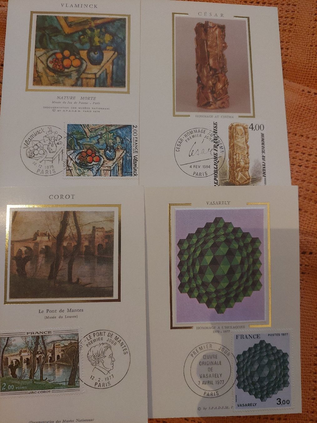 Tutti i francobolli: Timbres de France  – Usato da Le Locle venduto da wchs 6