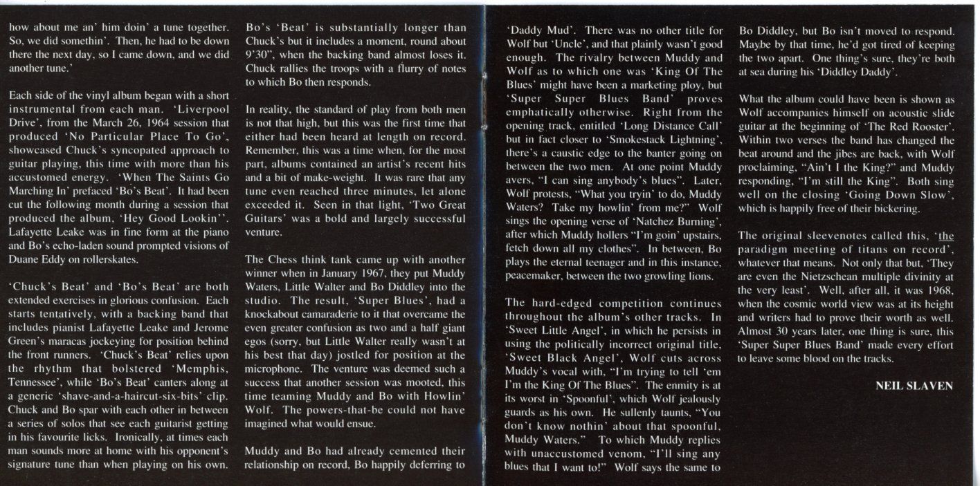 CDs: CD - BERRY/DIDDLEY 2 great guitars & SUPER BLUES BAND – Gebraucht aus Morges von evnocha3 6