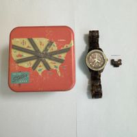 Damen Uhr Fossil Stella ES2795 braun gold + Box
